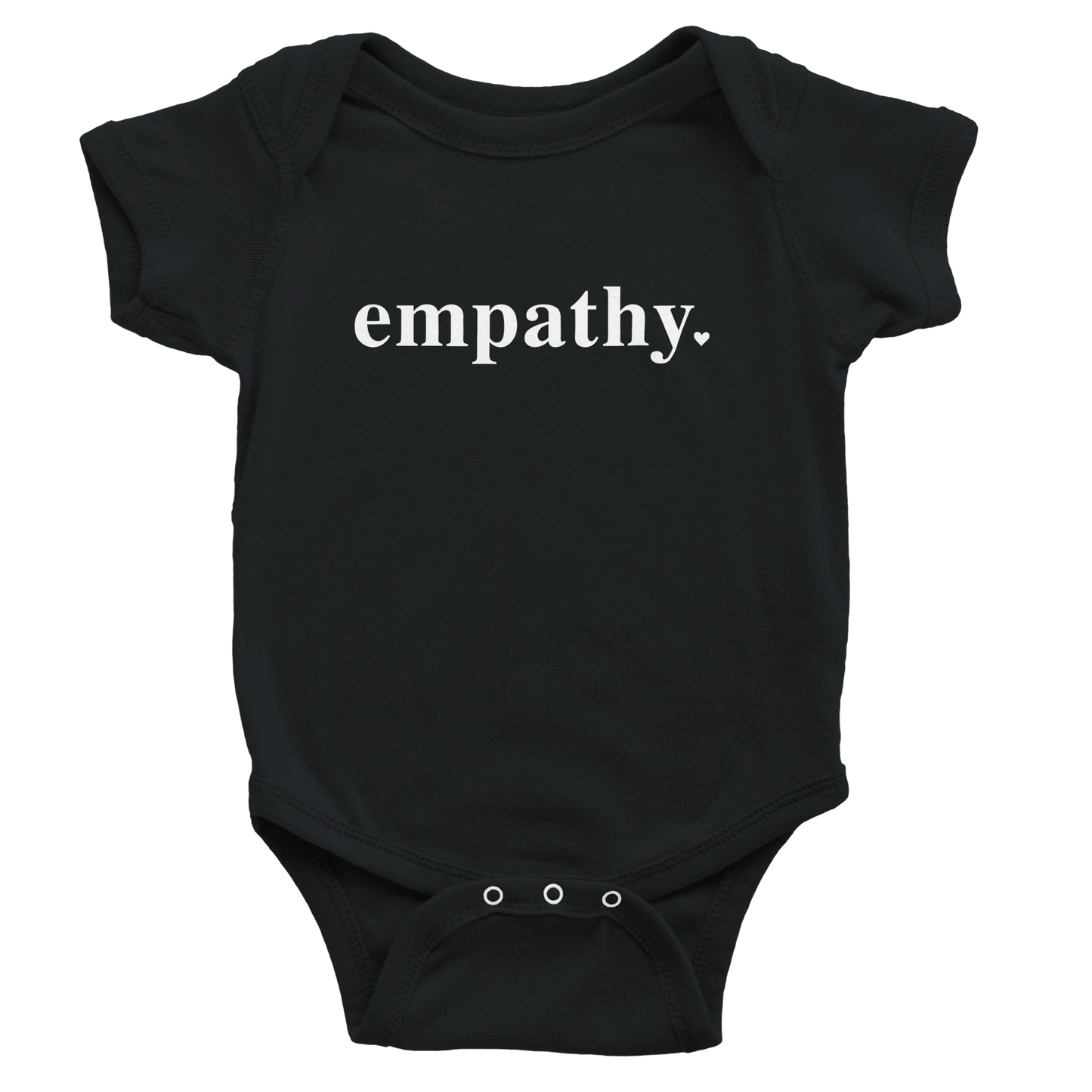 black empathy onesie