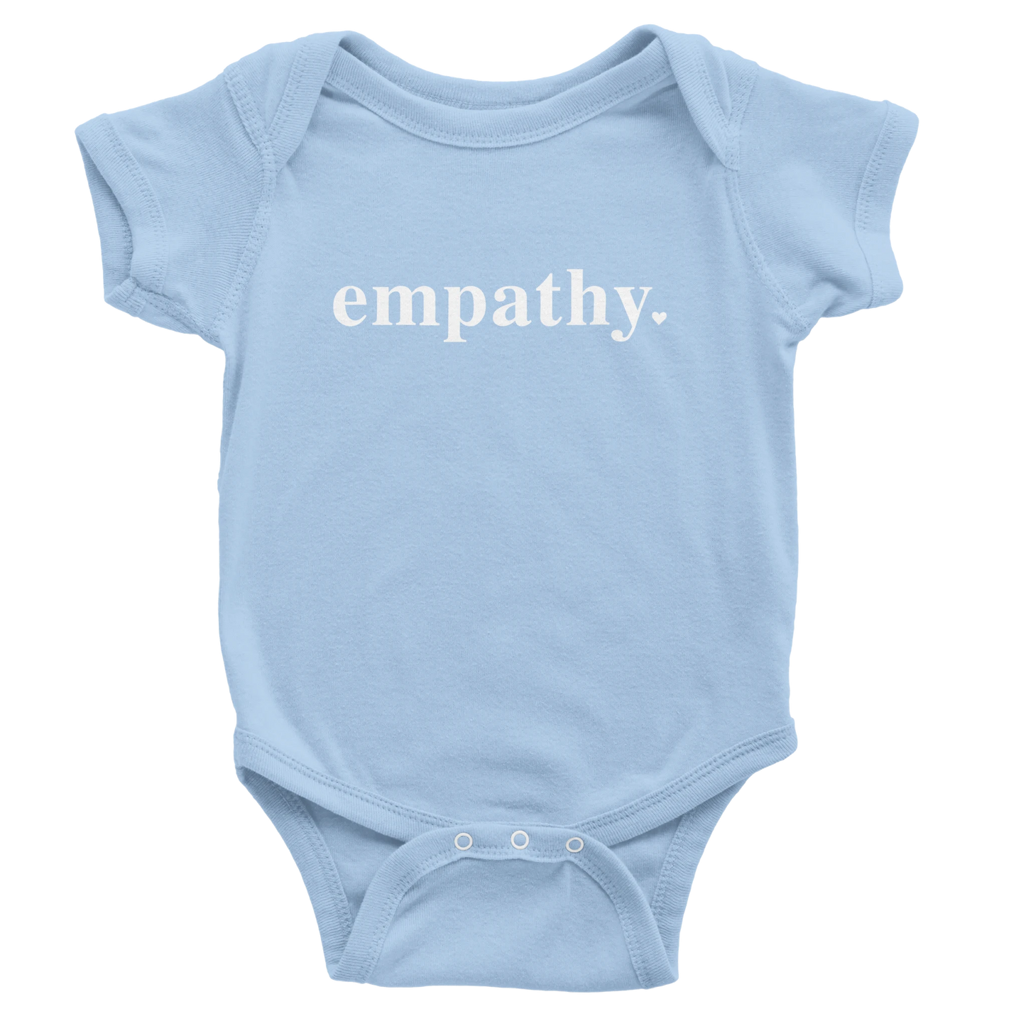 blue empathy onesie