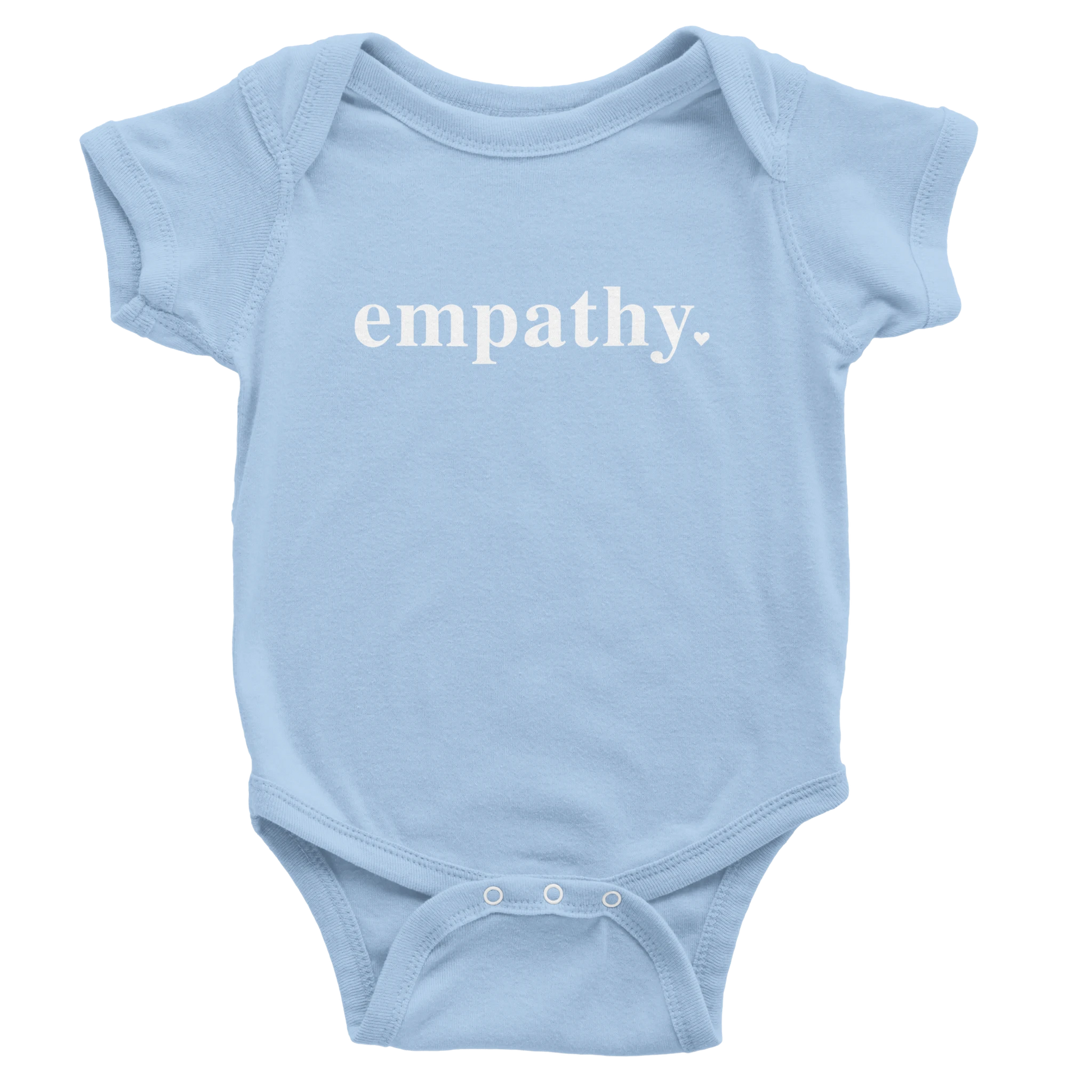 blue empathy onesie