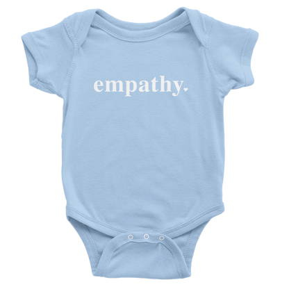 blue empathy onesie