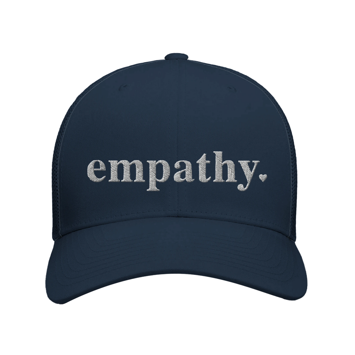 Navy empathy hat