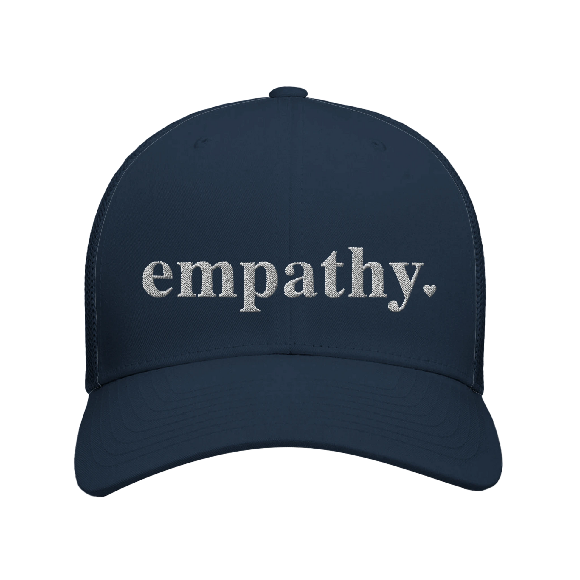 Navy empathy hat