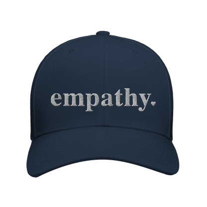 Navy empathy hat