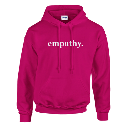 pink empathy hoodie