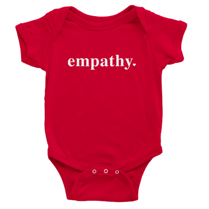 red empathy onesie