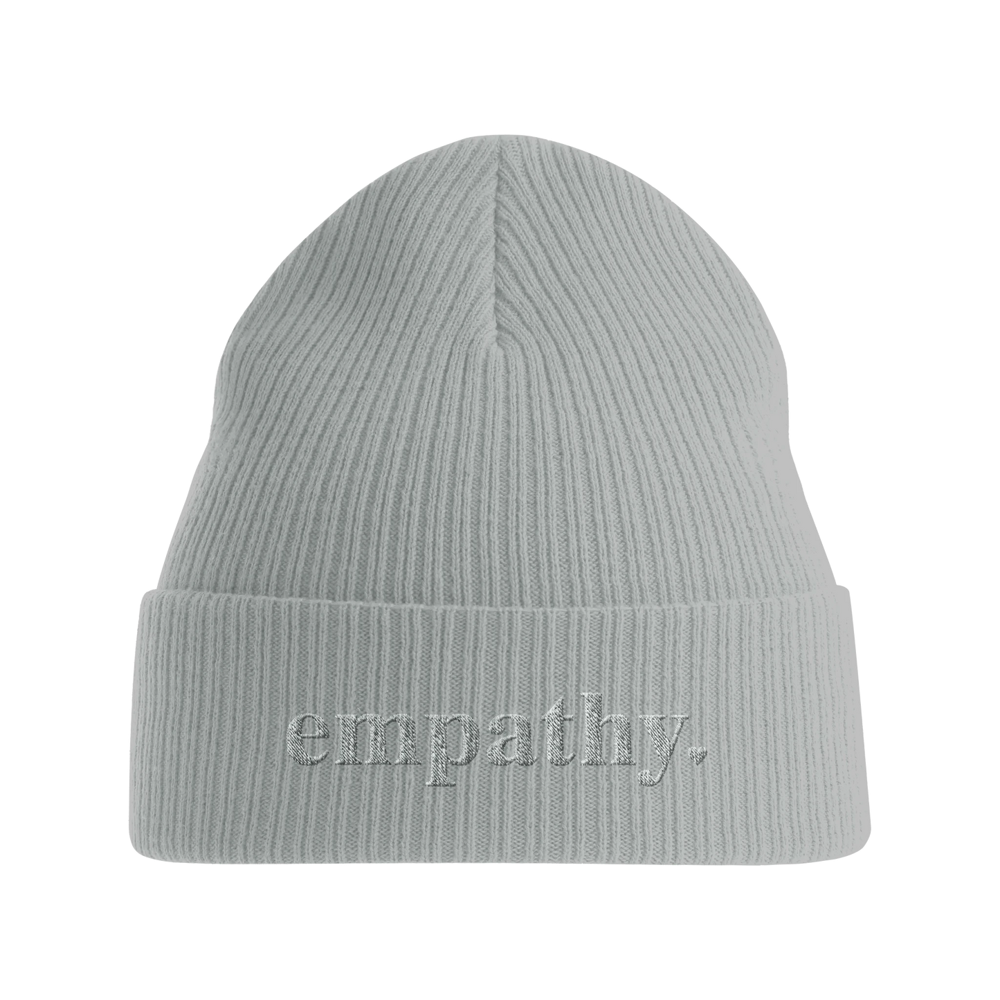 Silver empathy hat beanie 