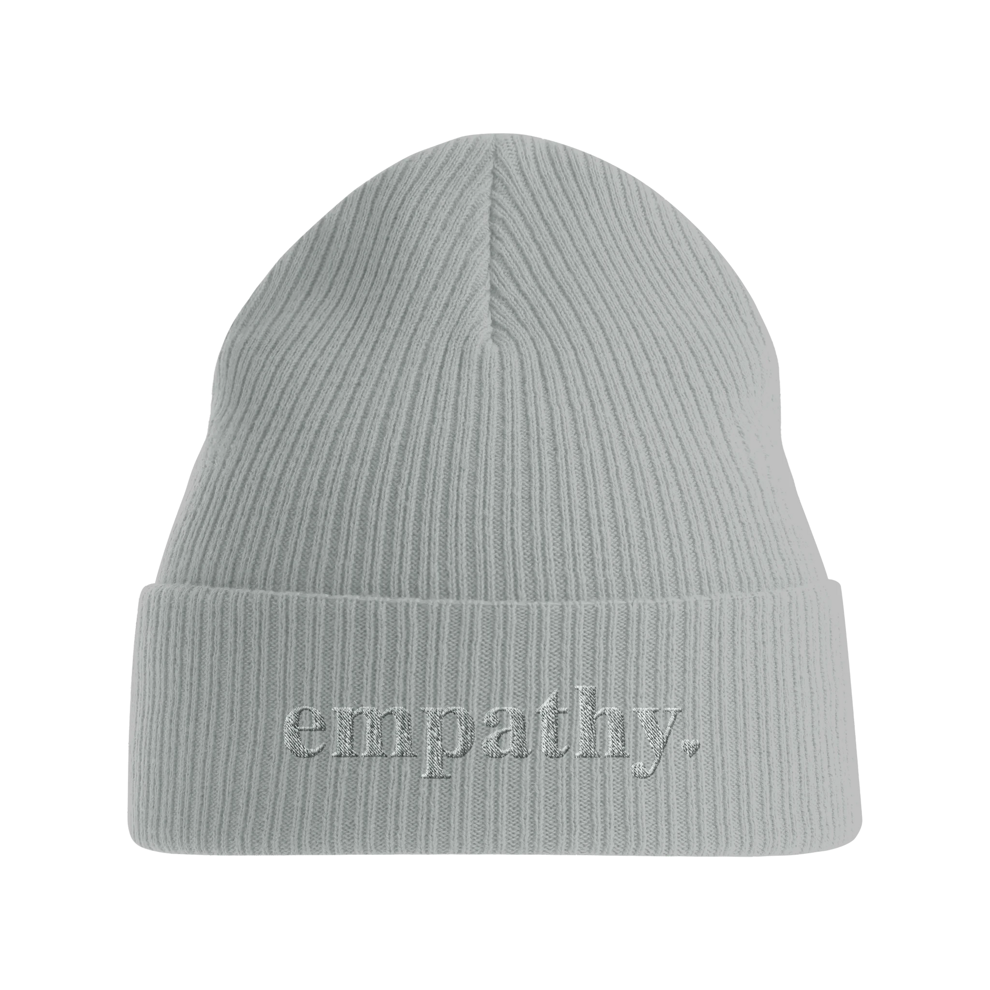 Silver empathy hat beanie 